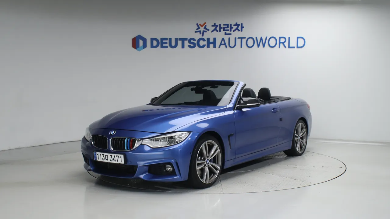 BMW 4er 428i M 스포츠 컨버터블 — foto 1