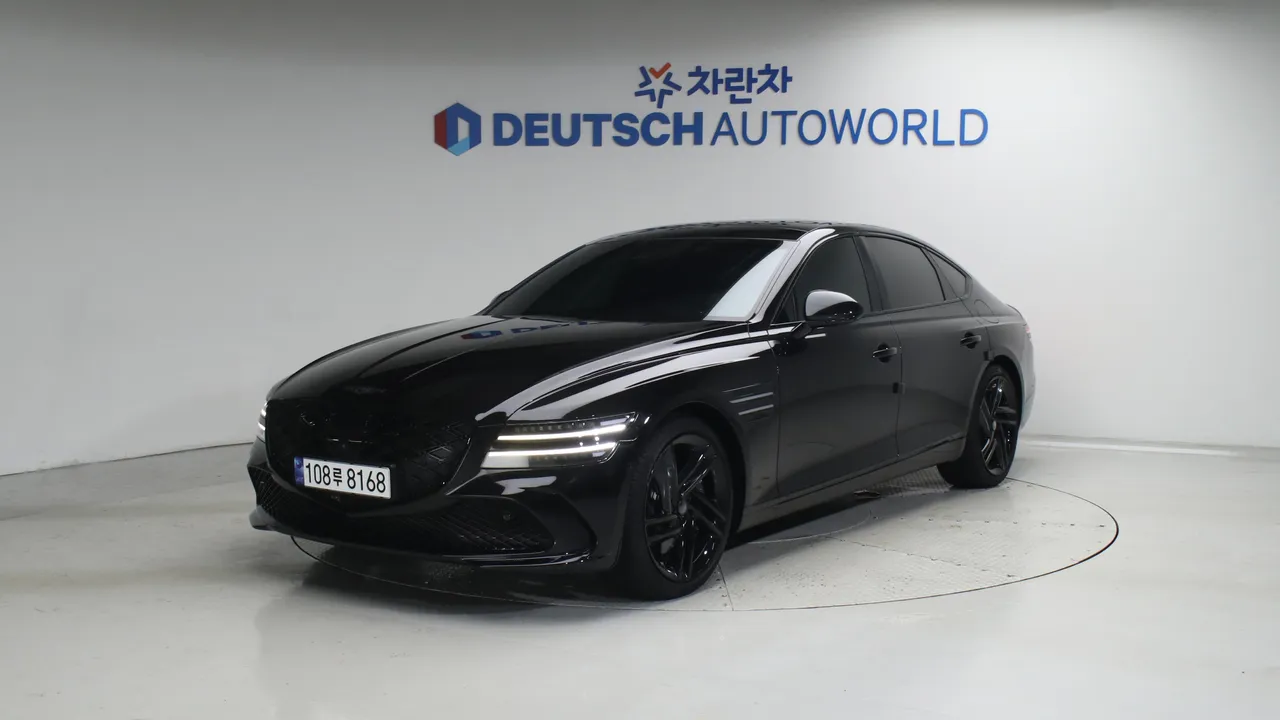 Genesis G80 가솔린 2.5 터보 AWD 블랙 — foto 1