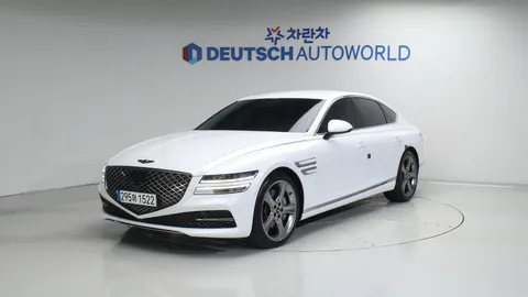 차량 이미지: 제네시스 G80 (RG3) 가솔린 3.5 터보 AWD 세부등급 없음