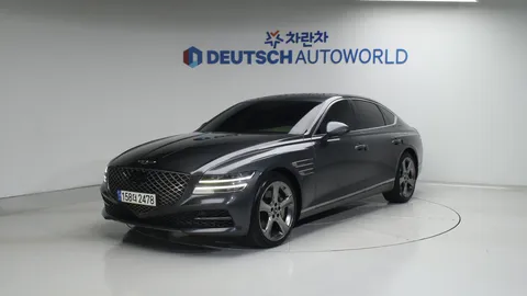 차량 이미지: 제네시스 G80 (RG3) 가솔린 3.5 터보 AWD 세부등급 없음